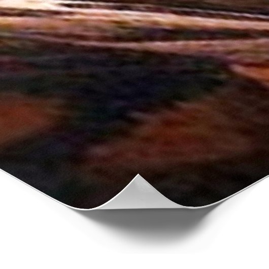 Majestic Ocean Waves Malerei Poster (Ecke)