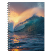 Majestic Ocean Waves Photo Notebook Notizblock (Vorderseite)