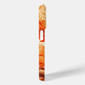 Majestic Orange Dragon Bird iPhone Case (Rückseite / Rechts)