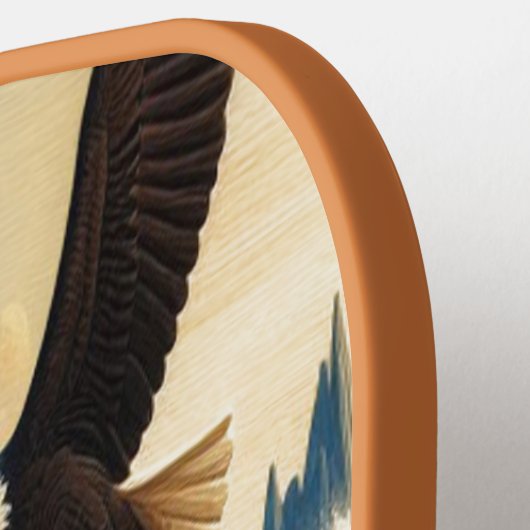 Majestic Orca Leaping Pickleball Schläger (Linke Seite)