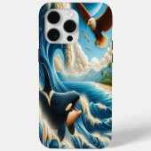 Majestic Orca und Eagle Dance Case-Mate iPhone Hülle (Rückseite)