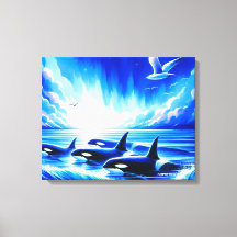 ‚Majestic Orcas‘