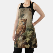 Majestic Owl in einem Wald Schürze (InSitu)