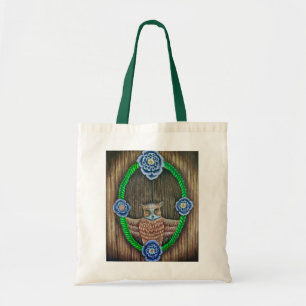 Majestic Owl Marker zeichne Tote Bag Tragetasche