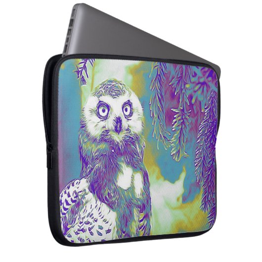 Majestic Owl on Snowy Branch Case (Vorne Rechts)