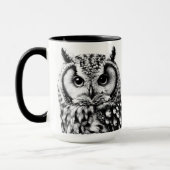 Majestic Owl Tasse mit zwei Eulen (Links)