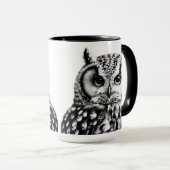 Majestic Owl Tasse mit zwei Eulen (VorderseiteRechts)