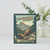 Majestic Pacific Nordwest Postkarte (Stehend Vorderseite)