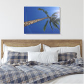 Majestic Palm Tree mit Sun Rays Canvas Print Leinwanddruck (Insitu (Schlafzimmer))
