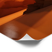 Majestic Papercraft Lion Poster (Ecke)