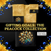 Majestic Peacocks Tanz Badhandtuch Set