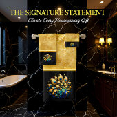 Majestic Peacocks Tanz Badhandtuch Set