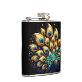 Majestic Peacocks Tanz Flachmann (Rechts)