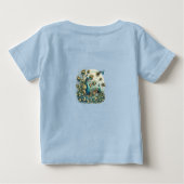 Majestic Peacocks - Vibranly Feather Display T-Shi Baby T-shirt (Rückseite)