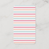 Majestic Pearl Under Sea Baby Shower Begleitkarte (Rückseite)