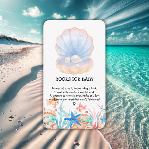 Majestic Pearl Under Sea Baby Shower Begleitkarte