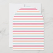 Majestic Pearl Under Sea Baby Shower Einladung (Rückseite)