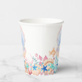 Majestic Pearl Under Sea Baby Shower Pappbecher (Rechts)