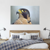 Majestic Peregrine Leinwanddruck (Insitu (Schlafzimmer))