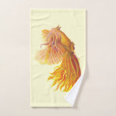 Majestic Phoenix Bird Badhandtuch Set (Handtuch)