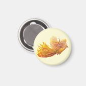 Majestic Phoenix Bird Magnet (Vorderseite/Rückseite)