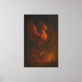 Majestic Phoenix • Fine Art Canvas Leinwanddruck (Vorderseite)