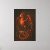 Majestic Phoenix • Fine Art Canvas Leinwanddruck (Vorderseite)