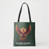 Majestic Phoenix Rising: Motivational Resilience  Tasche (Vorderseite)