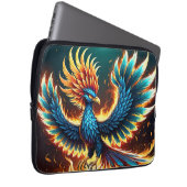 Majestic Phoenix Wappen Flames Laptopschutzhülle (Vorne Rechts)