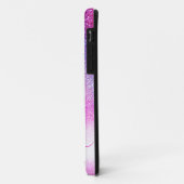 Majestic Pink Lila Nebel Galaxy Glitzer Case-Mate iPhone Hülle (Hinten/Links)