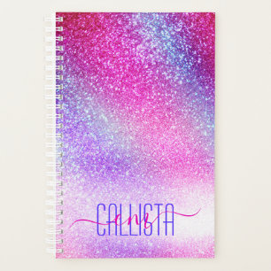 Majestic Pink Lila Nebel Galaxy Glitzer Planer