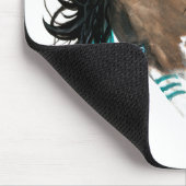 Majestic Pinto Pferd von Bihrle Mousepad (Ecke)