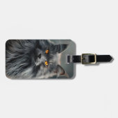 Majestic Portrait Design für lange Haare Gepäckanhänger (Vorderseite horizontal)