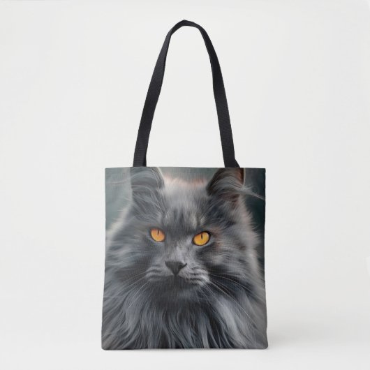 Majestic Portrait Design für lange Haare Tasche (Vorderseite)