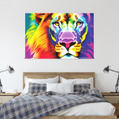 Majestic Pride Leinwanddruck (Insitu (Schlafzimmer))