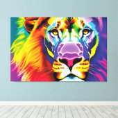 Majestic Pride Leinwanddruck (Insitu (Holzboden))