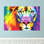 Majestic Pride Leinwanddruck (Insitu (Holzboden))