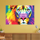 Majestic Pride Leinwanddruck (Insitu (Wohnzimmer))