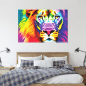 Majestic Pride Leinwanddruck (Insitu (Schlafzimmer))