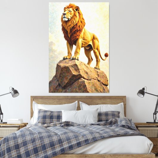 Majestic Pride Leinwanddruck (Insitu (Schlafzimmer))