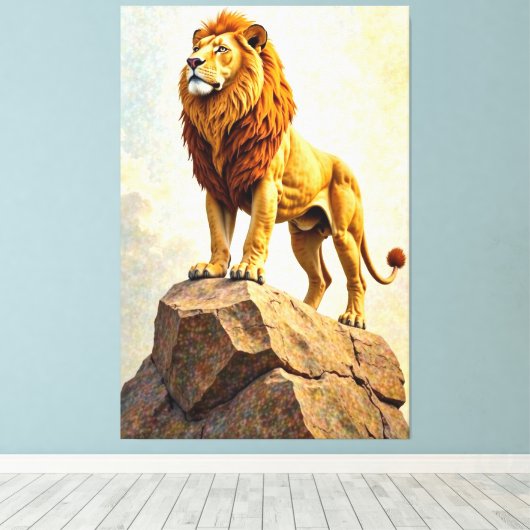 Majestic Pride Leinwanddruck (Insitu (Holzboden))