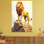 Majestic Pride Leinwanddruck (Insitu (Wohnzimmer))