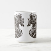 Majestic Ram - Fierce und Noble Kaffeetasse (Mittel)