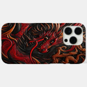 Majestic Red Dragon Design Case-Mate iPhone Hülle (Rückseite (Horizontal))