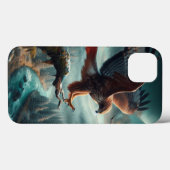 Majestic Red-Tail Hawk Soaring Case-Mate iPhone Hülle (Rückseite (Horizontal))