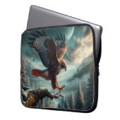 Majestic Red-Tail Hawk Soaring Laptopschutzhülle (Vorderseite Links)