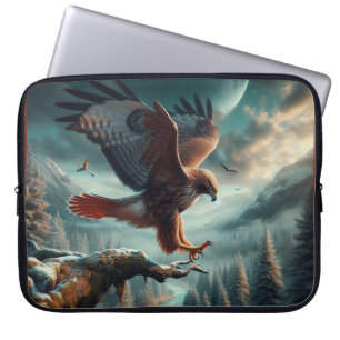 Majestic Red-Tail Hawk Soaring Laptopschutzhülle