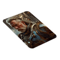 Majestic Regal King Flexible Foto Magnet