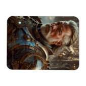 Majestic Regal King Flexible Foto Magnet (Horizontal)