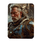 Majestic Regal King Flexible Foto Magnet (Vertikal)